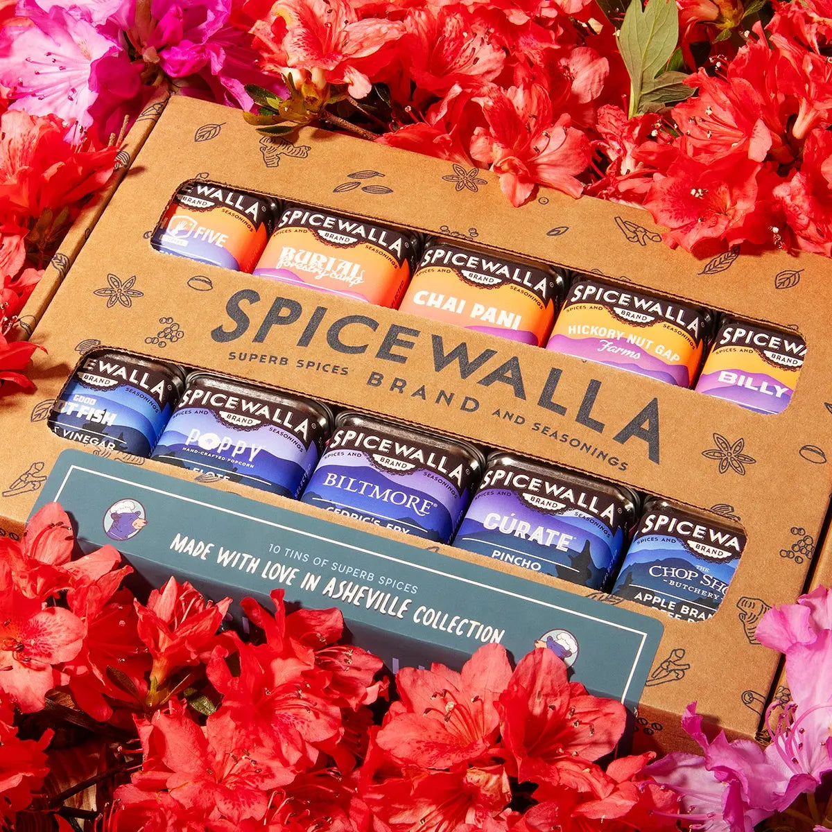 10-Pack Made with Love in Asheville Collection - Limited Edition! Spicewalla