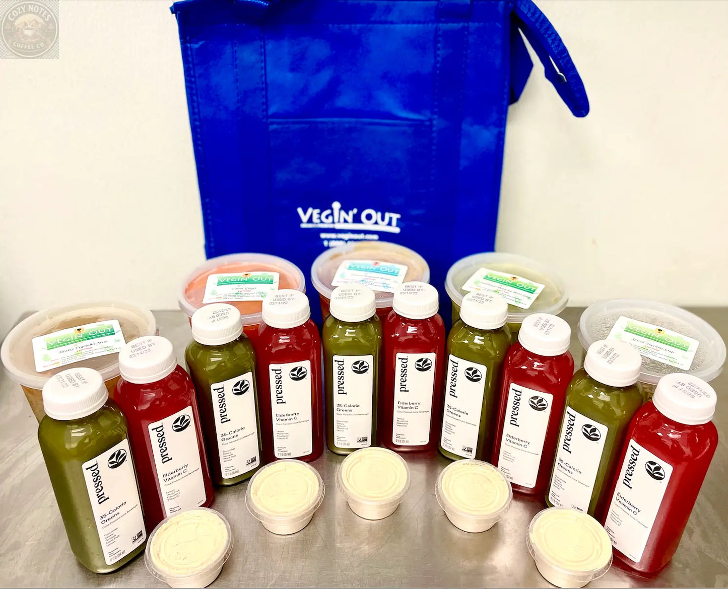 5-Day Vegan Soups & Juice Cleanse (Los Angeles, San Diego Delivery) Vegin' Out