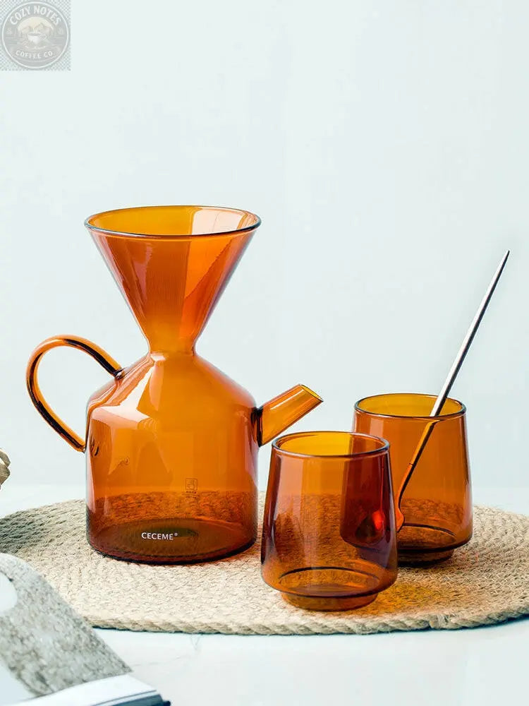 Household American Glass All-in-one Pour-over - Coffee Maker Set Café Nairobi