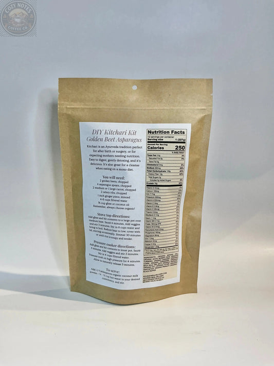 DIY Kitchari Kit – Golden Beet Asparagus Nourish Meal Delivery