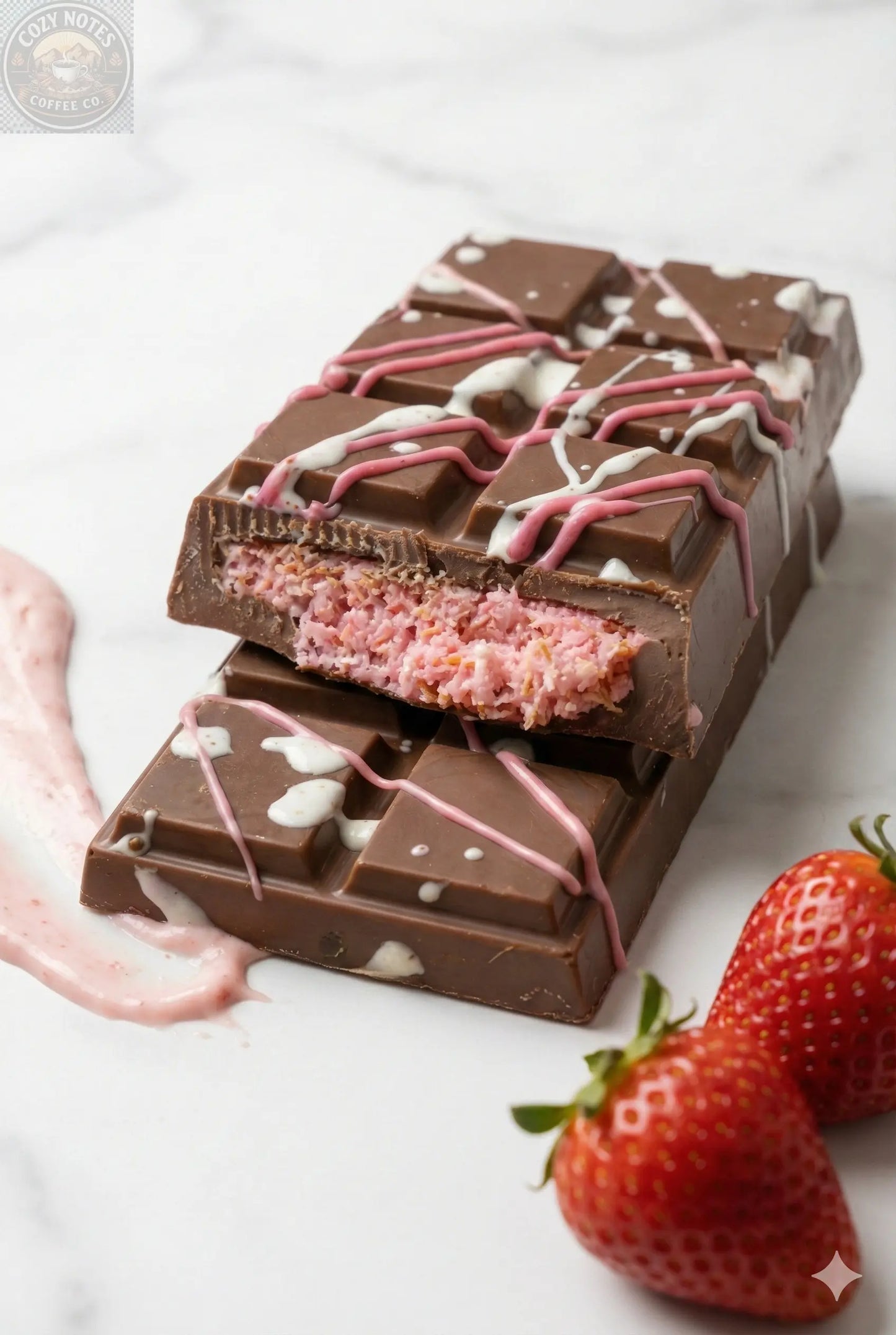Dubai Chocolate Bar - Strawberry Crush Dubai Bars USA