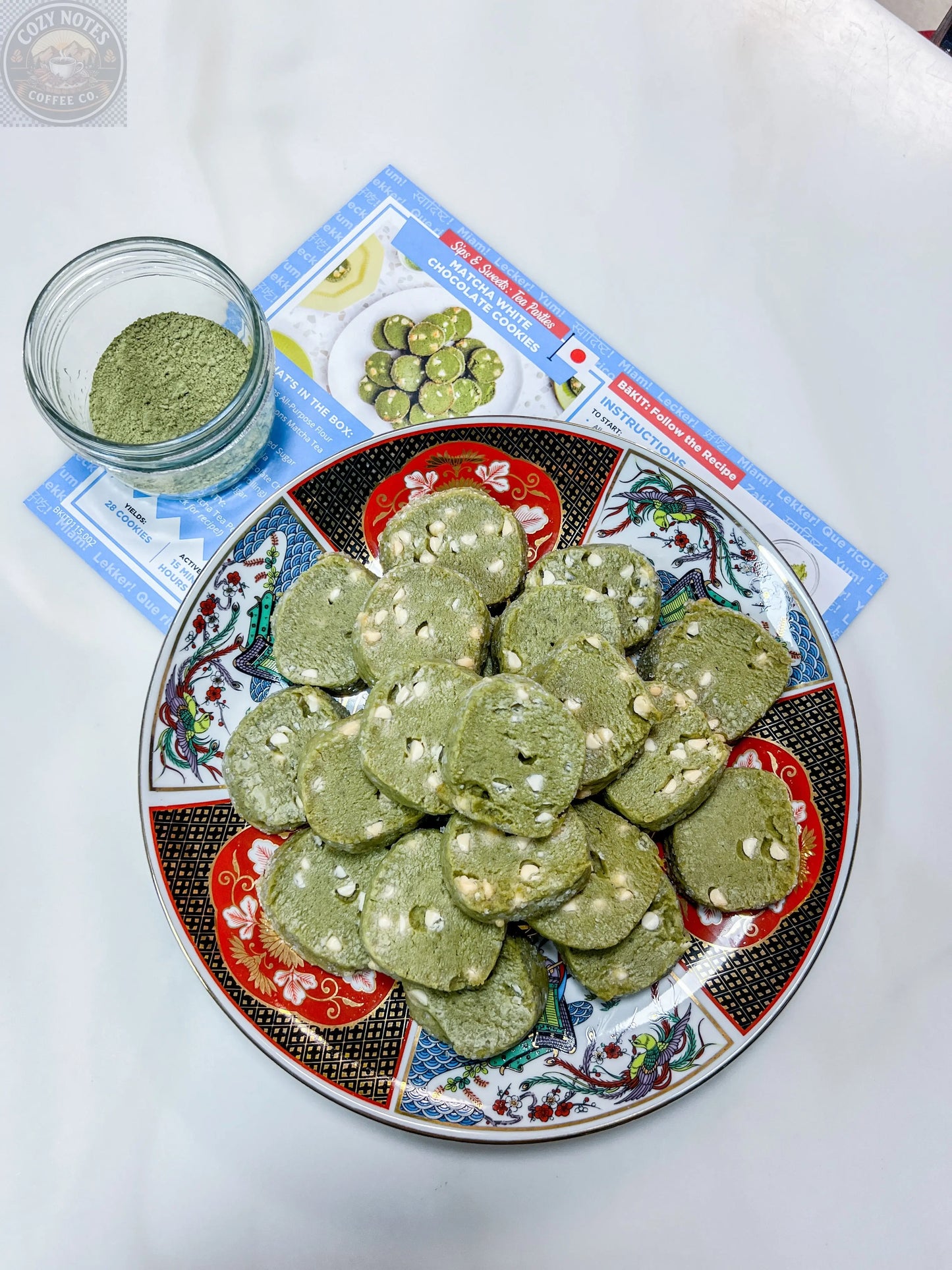 Japanese Matcha Cookies Activity Kit BāKIT Box