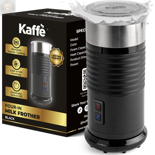Pour-in Milk Frother w/ Silicone Base, KF6061 Kaffe Products