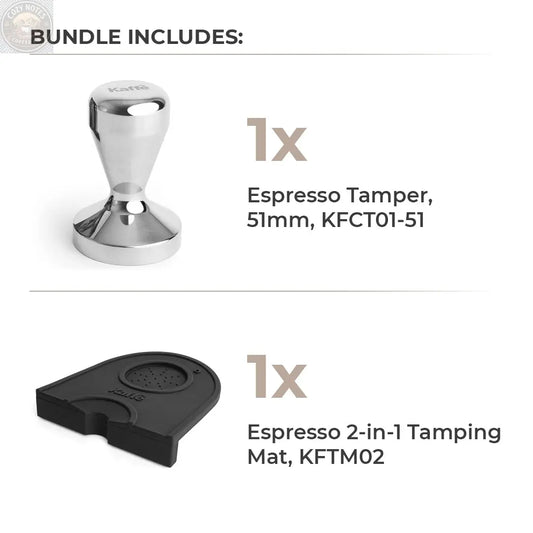 Espresso Tamper & Mat Kit Kaffe Products