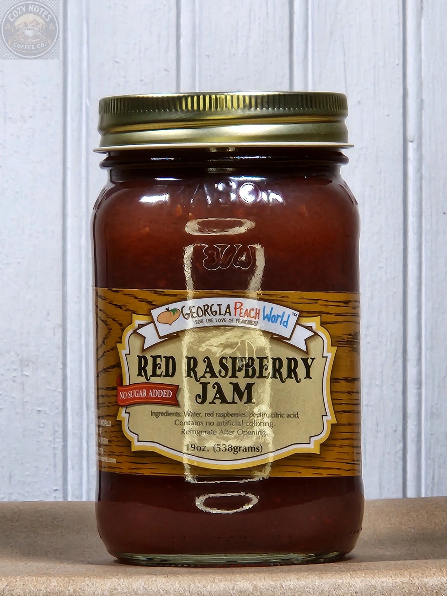 Red Raspberry Jam - No Sugar Added Georgia Peach World