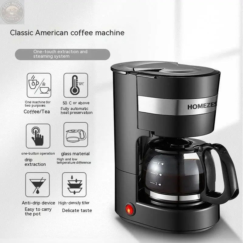 Household Automatic Tea Cooking Small American Drip Coffee Maker Café Nairobi