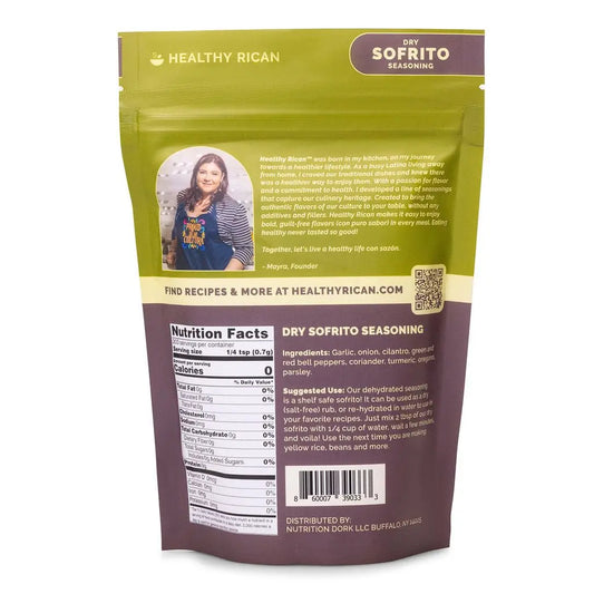 Dry Sofrito Seasoning Resealable Bag Healthy Rican