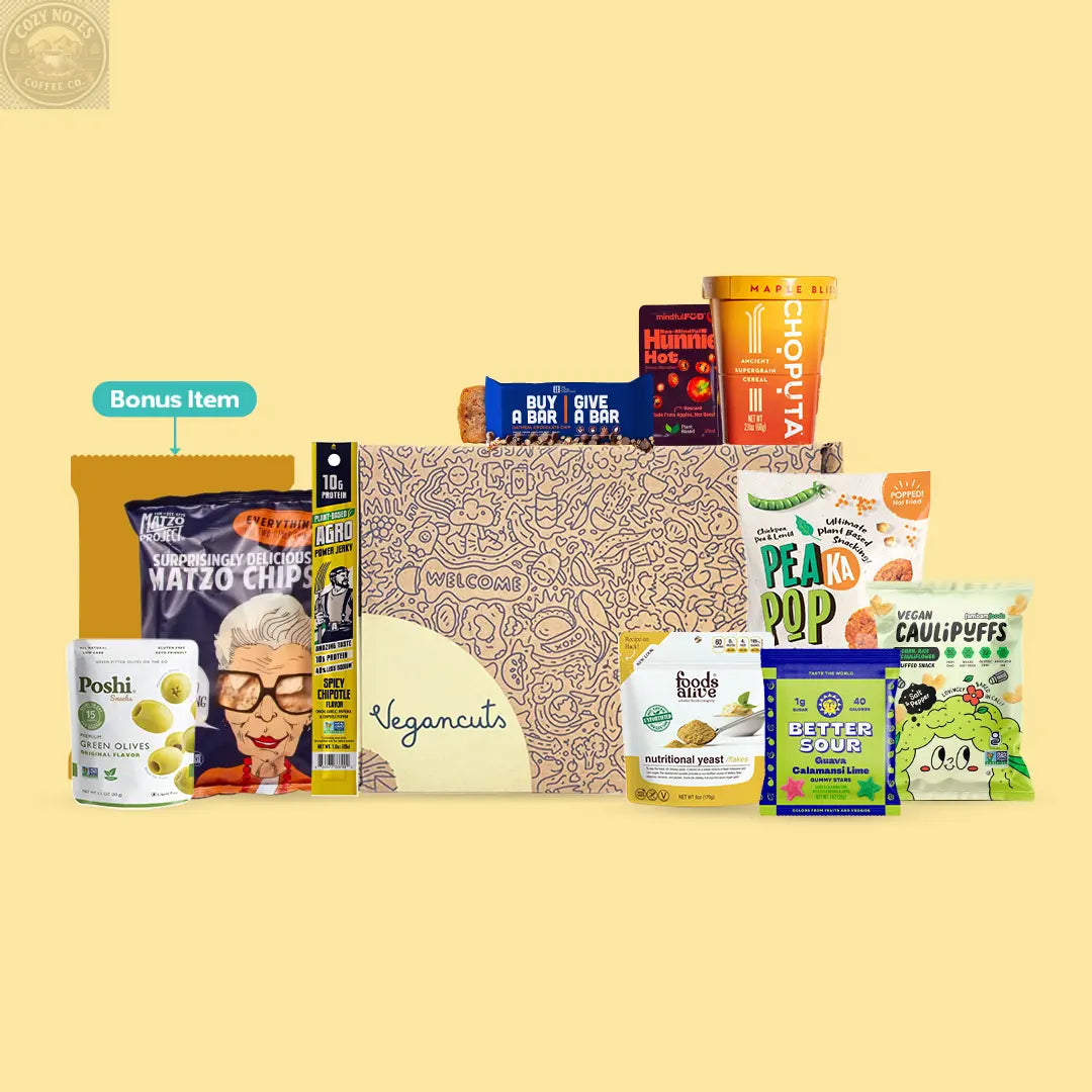 🎁 Vegan Snack Subscription Box - Digital Gift Card Vegancuts