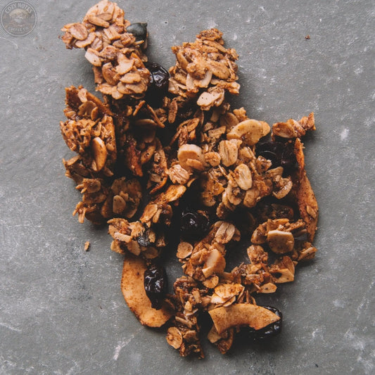 Vanilla Bean Granola with Sour Cherries Jamie’s Farm
