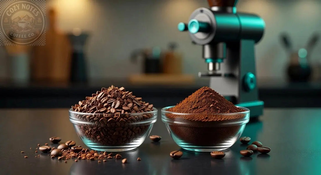 Coarse vs. Standard Coffee Grind: Which One Is Right for You? Cozy Notes Coffee Co