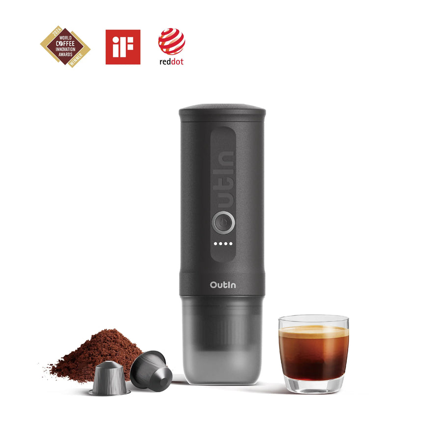 OutIn Nano Espresso Maker — Space Grey