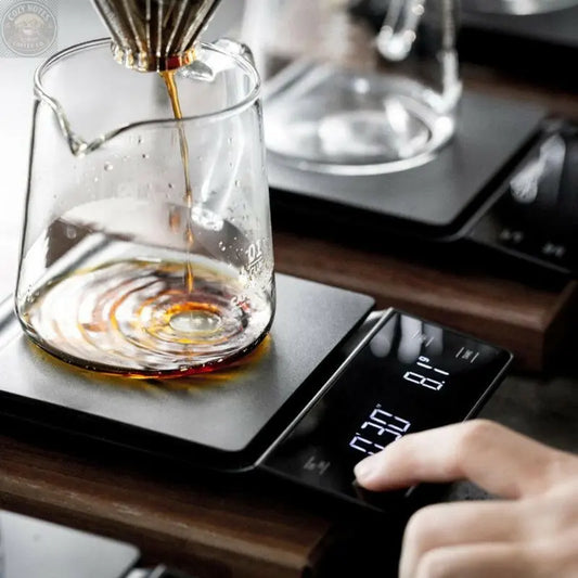 Handmade Coffee Electronic Scale Bar Counter Food Weighing Timing LED Display Café Nairobi