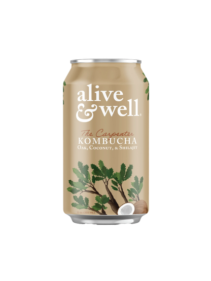 Oak & Coconut Kombucha Organic Alive & Well Kombucha