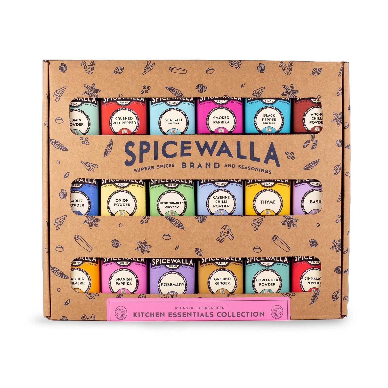 18 Pack Kitchen Essentials Collection Spicewalla