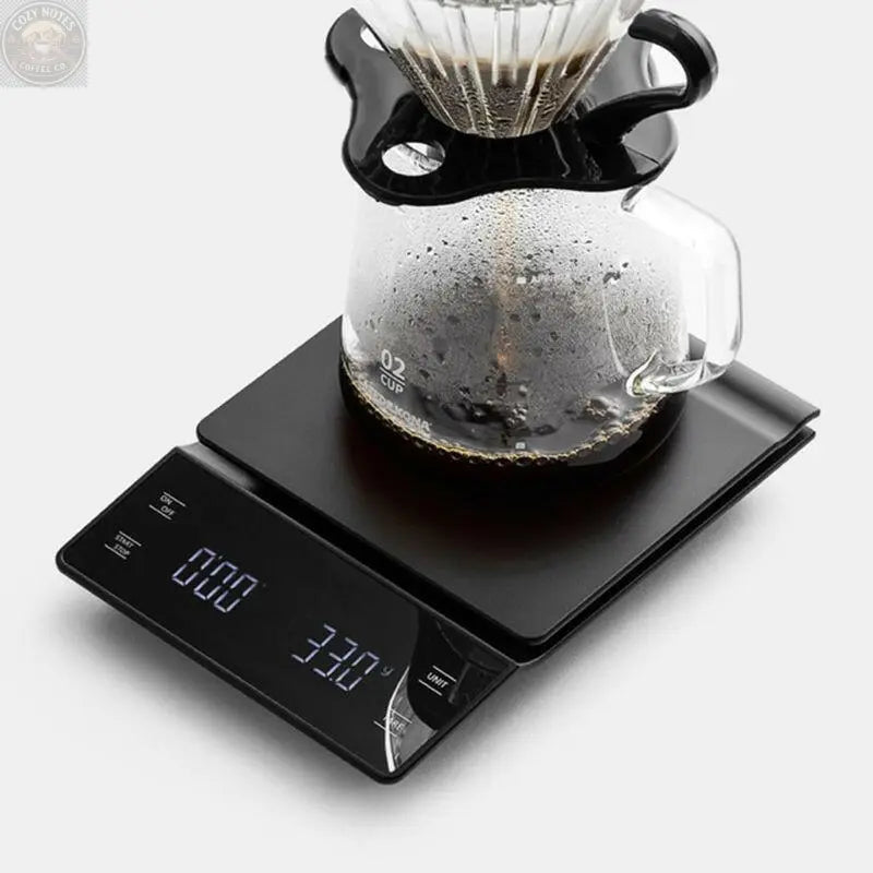 Handmade Coffee Electronic Scale Bar Counter Food Weighing Timing LED Display Café Nairobi