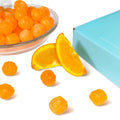 Andy Anand Sugar-Free Sour Orange Hard Candy, 28 pc, 7 oz – Copper-Kettle Boiled, Keto & Diabetic-Friendly, Gluten-Free Gourmet Gift Box Andyanand