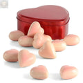 Andy Anand Ruby Chocolate Heart Truffles, 18 pc – Natural Berry-Pink Color, Fruity Flavor, Gluten-Free, Valentine's & Anniversary Gift Andyanand