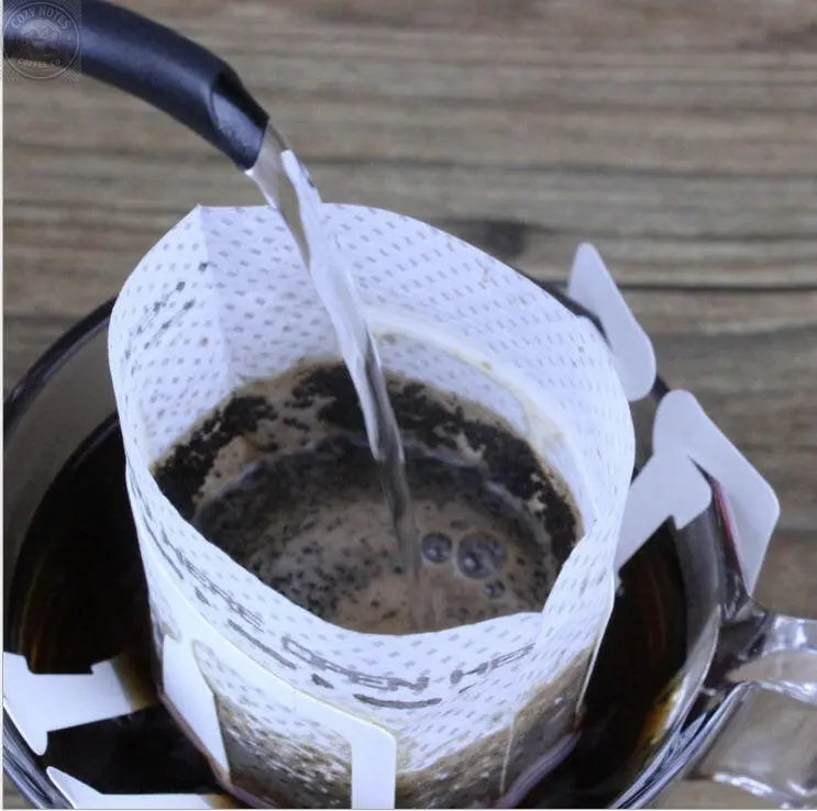 50 Coffee Filters And 50 Kraft Paper Aluminum Foil Bags For Coffee Packaging Café Nairobi