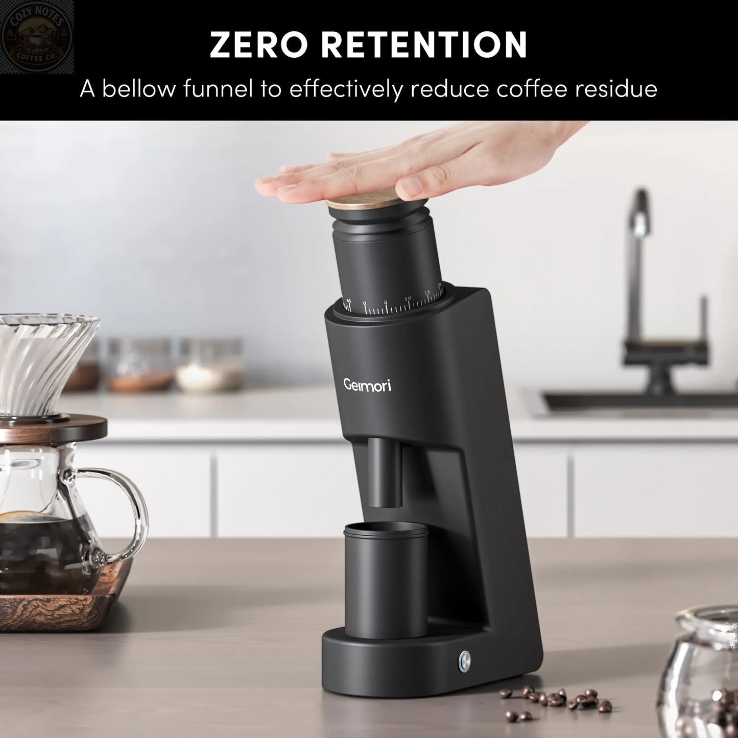 Geimori GU38 Single Dose Coffee Grinder Wirsh
