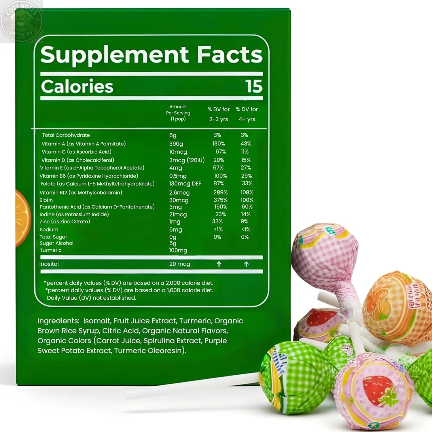 Andy Anand Sugar-Free Lollipops, 29 ct, 8.8 oz – Natural Fruit Flavors, Keto, Vegan, Gluten-Free & Dye-Free, Birthday & Holiday Gift Box Andyanand