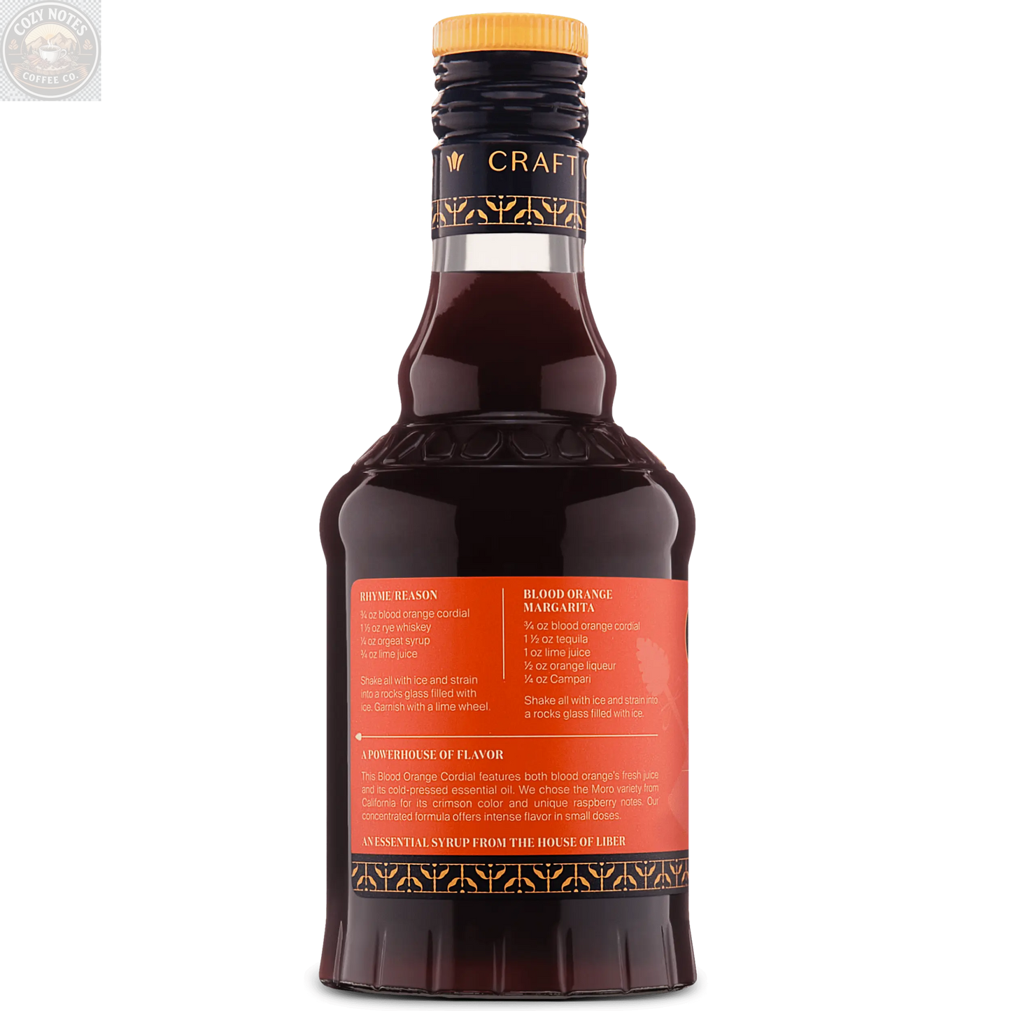 Blood Orange Cordial Liber & Co.