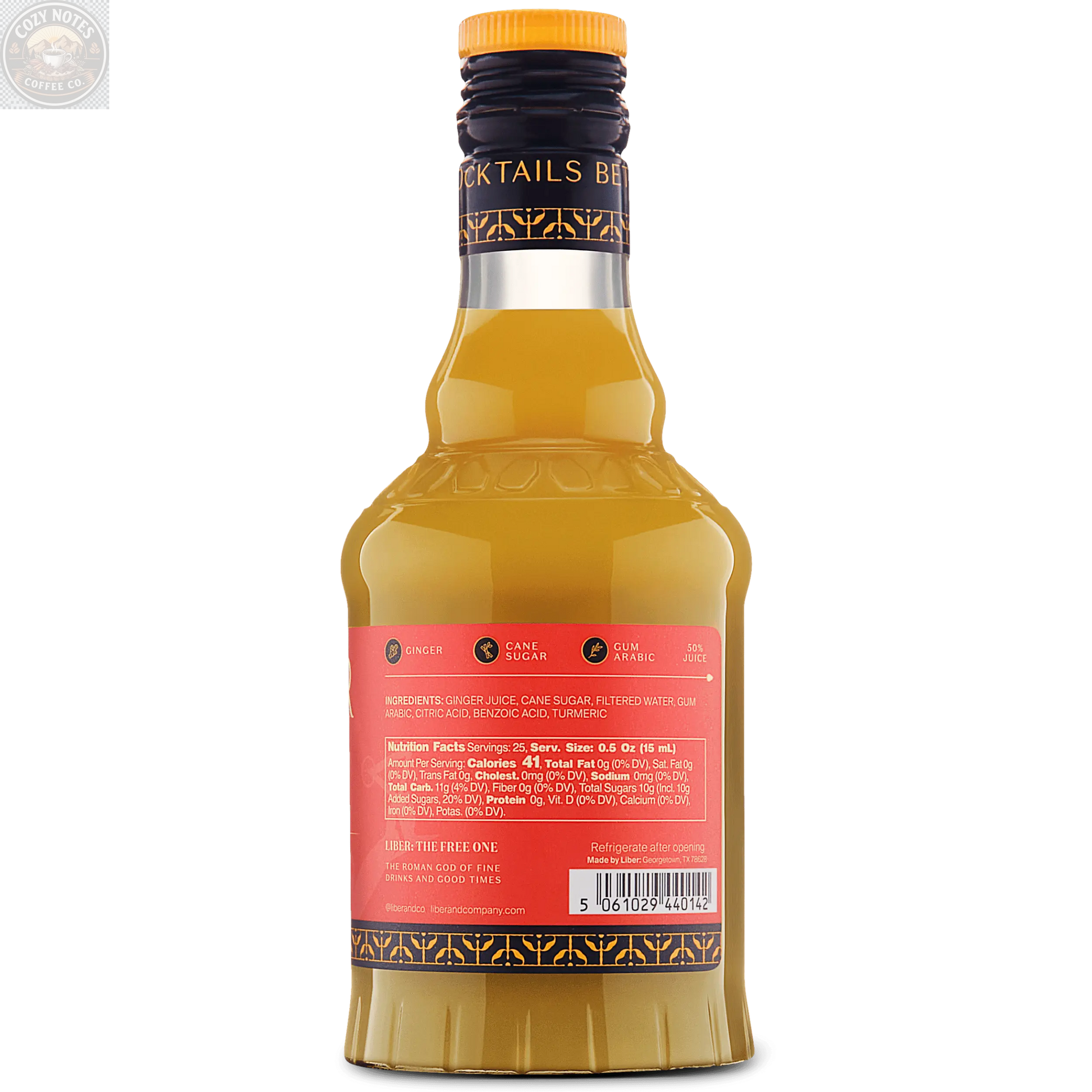 Fiery Ginger Syrup Liber & Co.