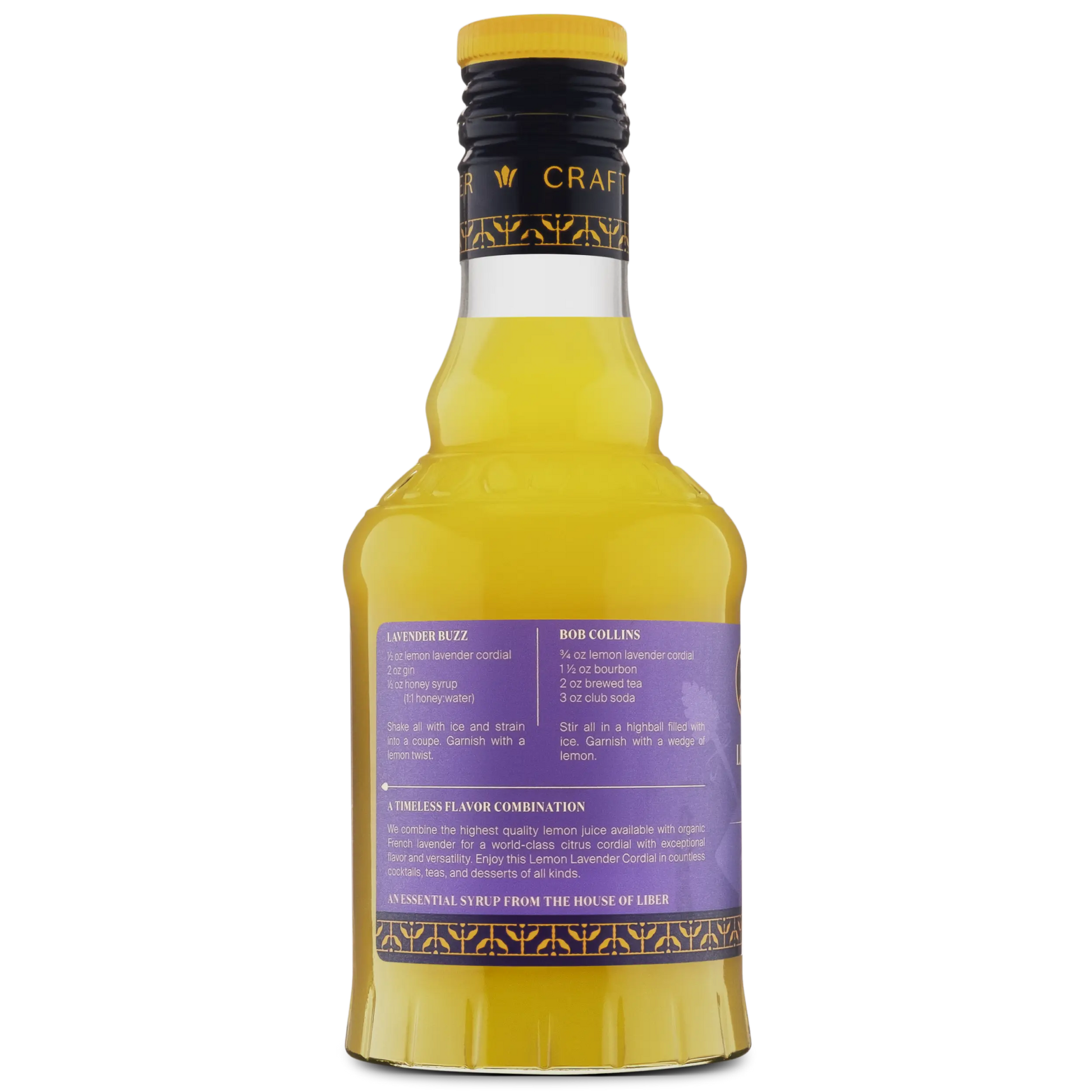 Lemon Lavender Cordial Liber & Co.