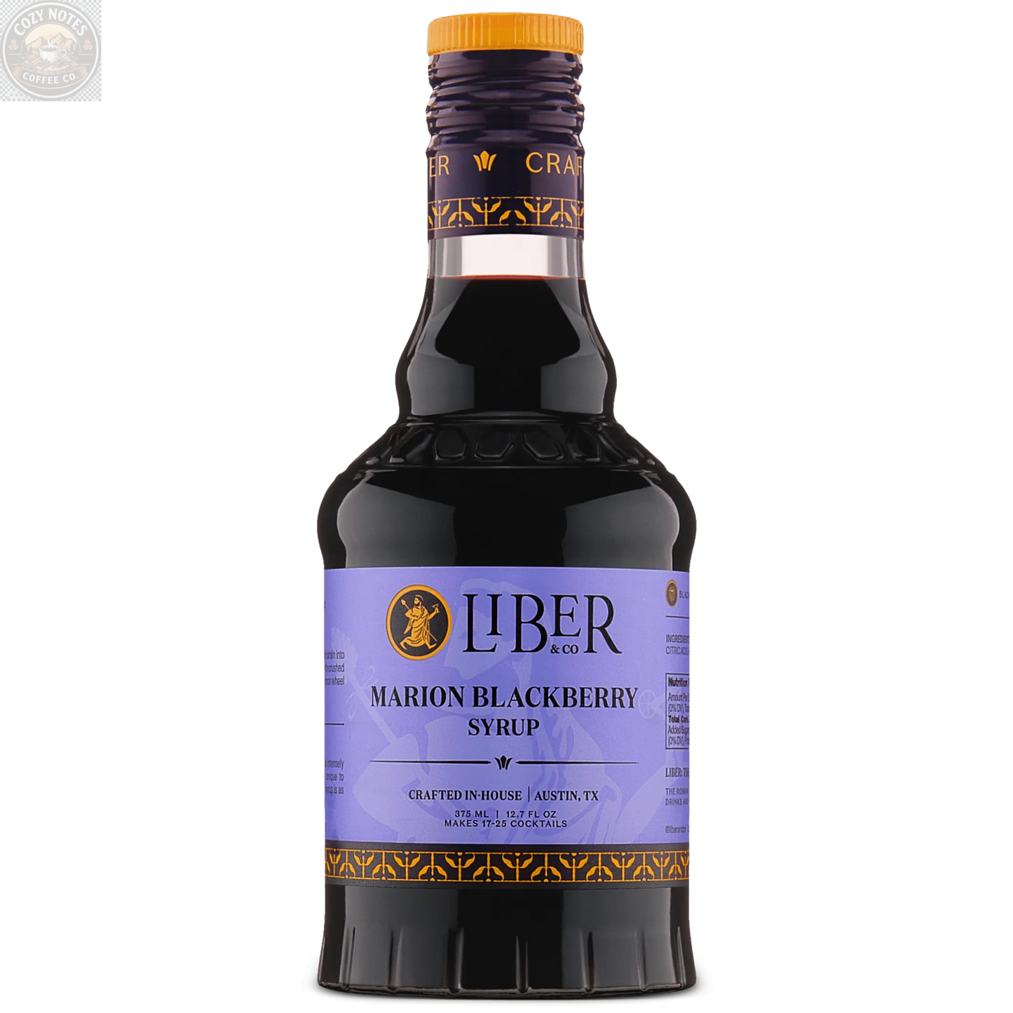 Marion Blackberry Syrup Liber & Co.