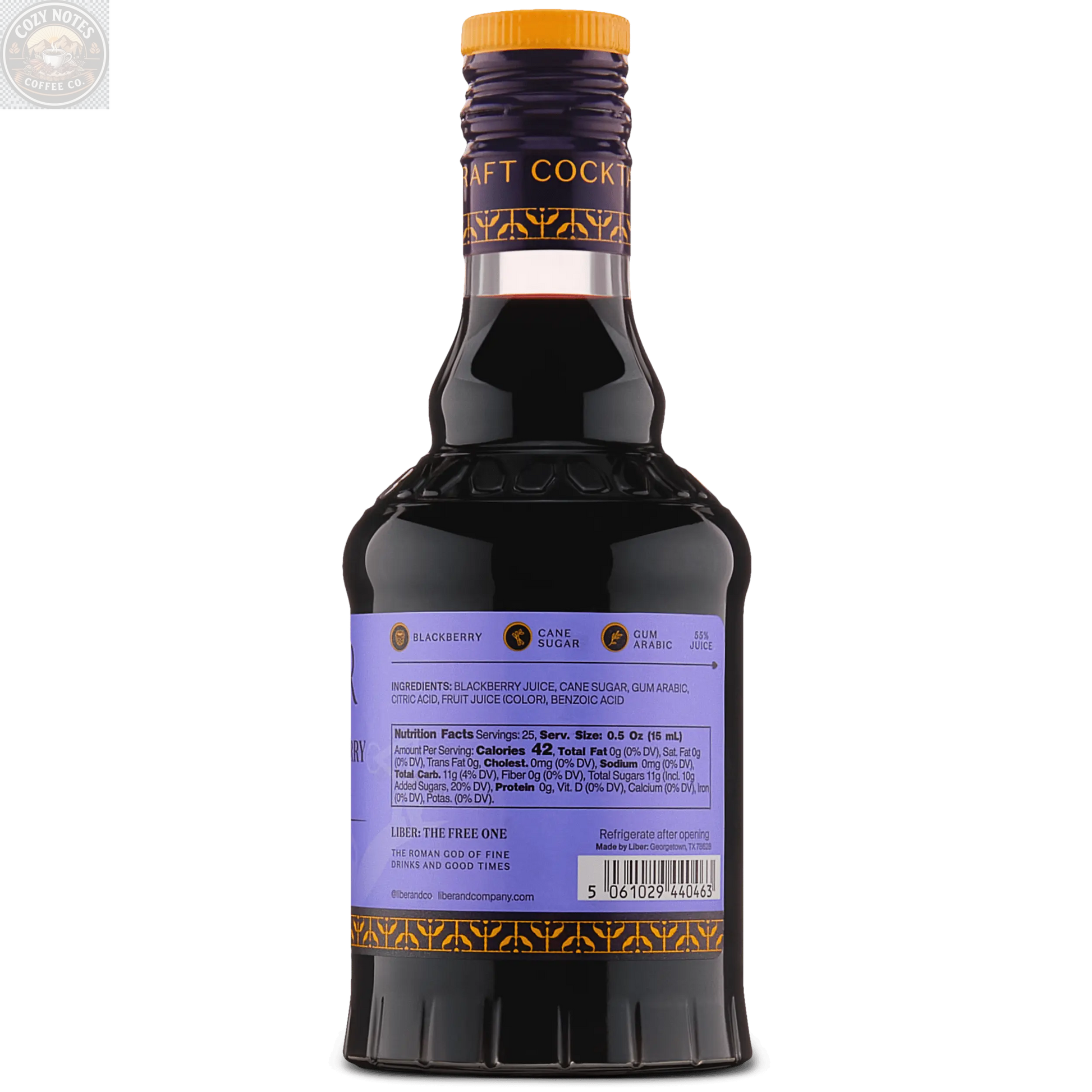 Marion Blackberry Syrup Liber & Co.