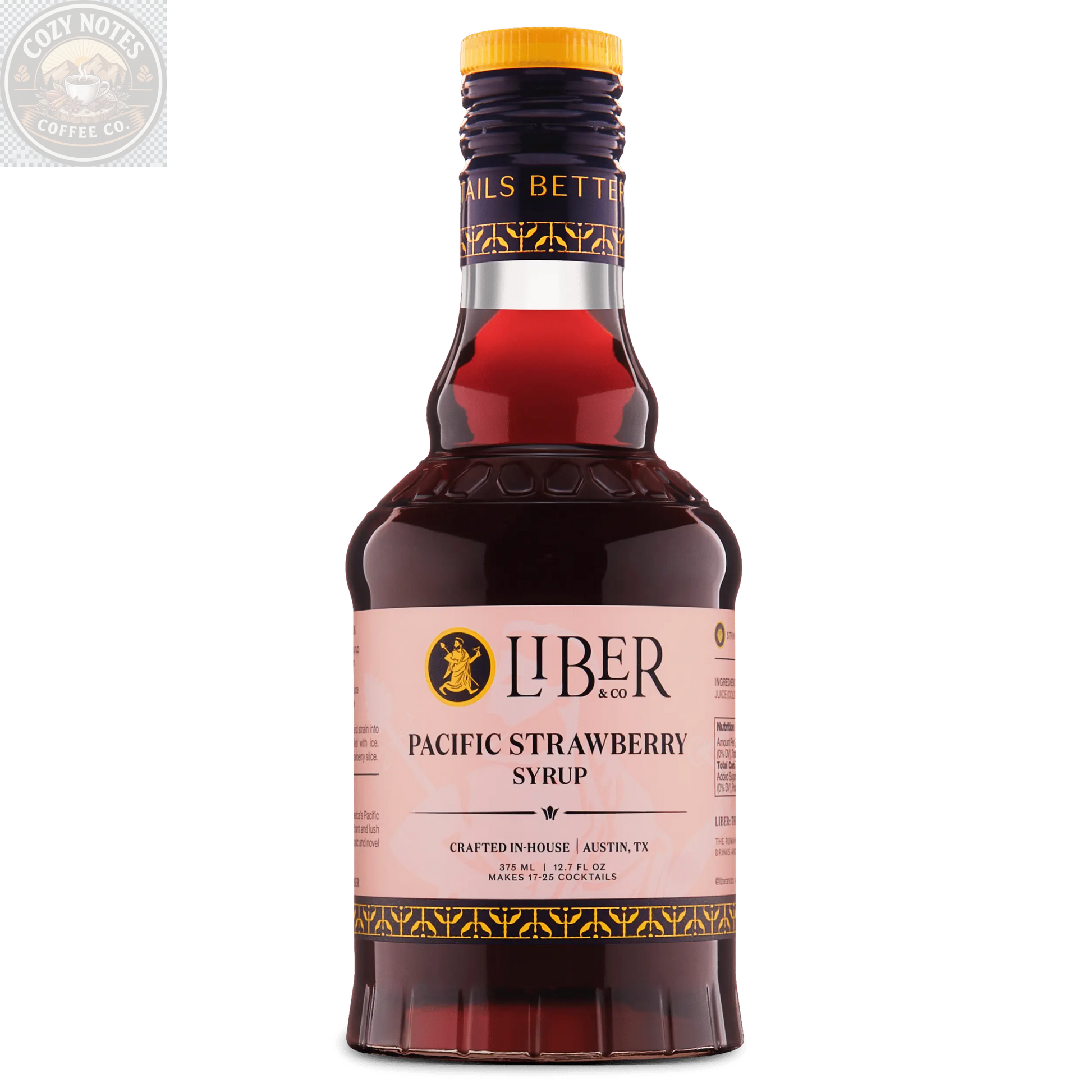 Pacific Strawberry Syrup Liber & Co.