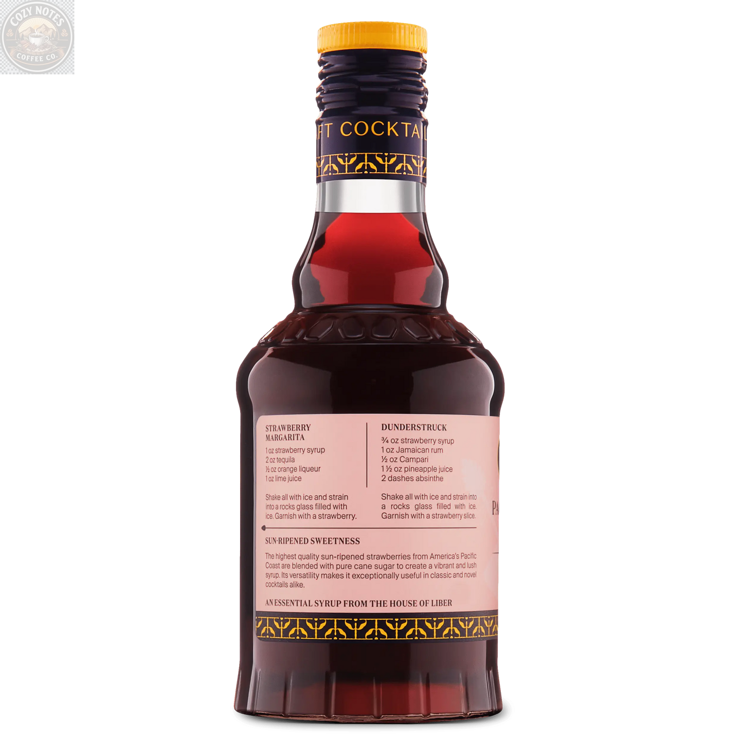 Pacific Strawberry Syrup Liber & Co.