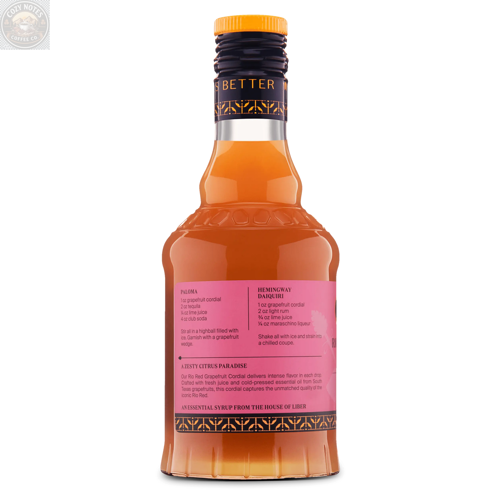 Rio Red Grapefruit Cordial Liber & Co.