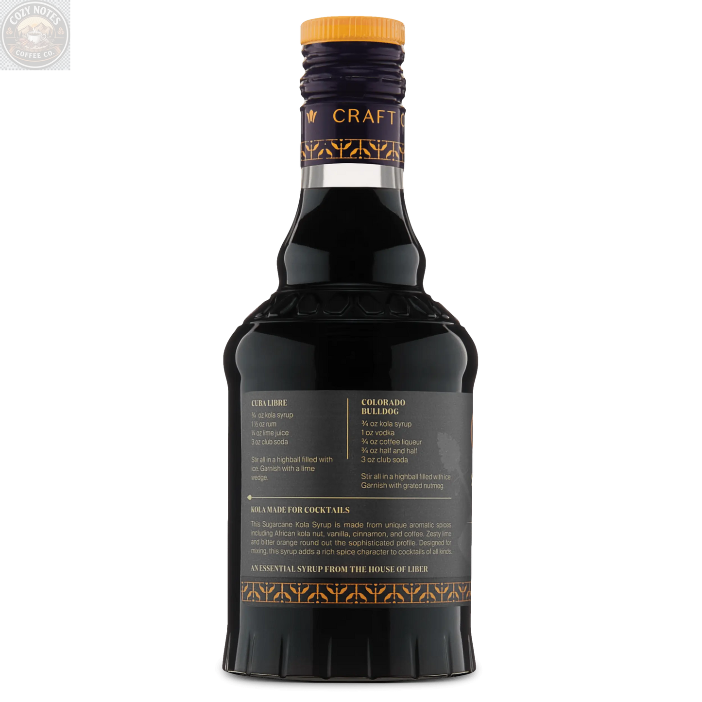Sugarcane Kola Syrup Liber & Co.