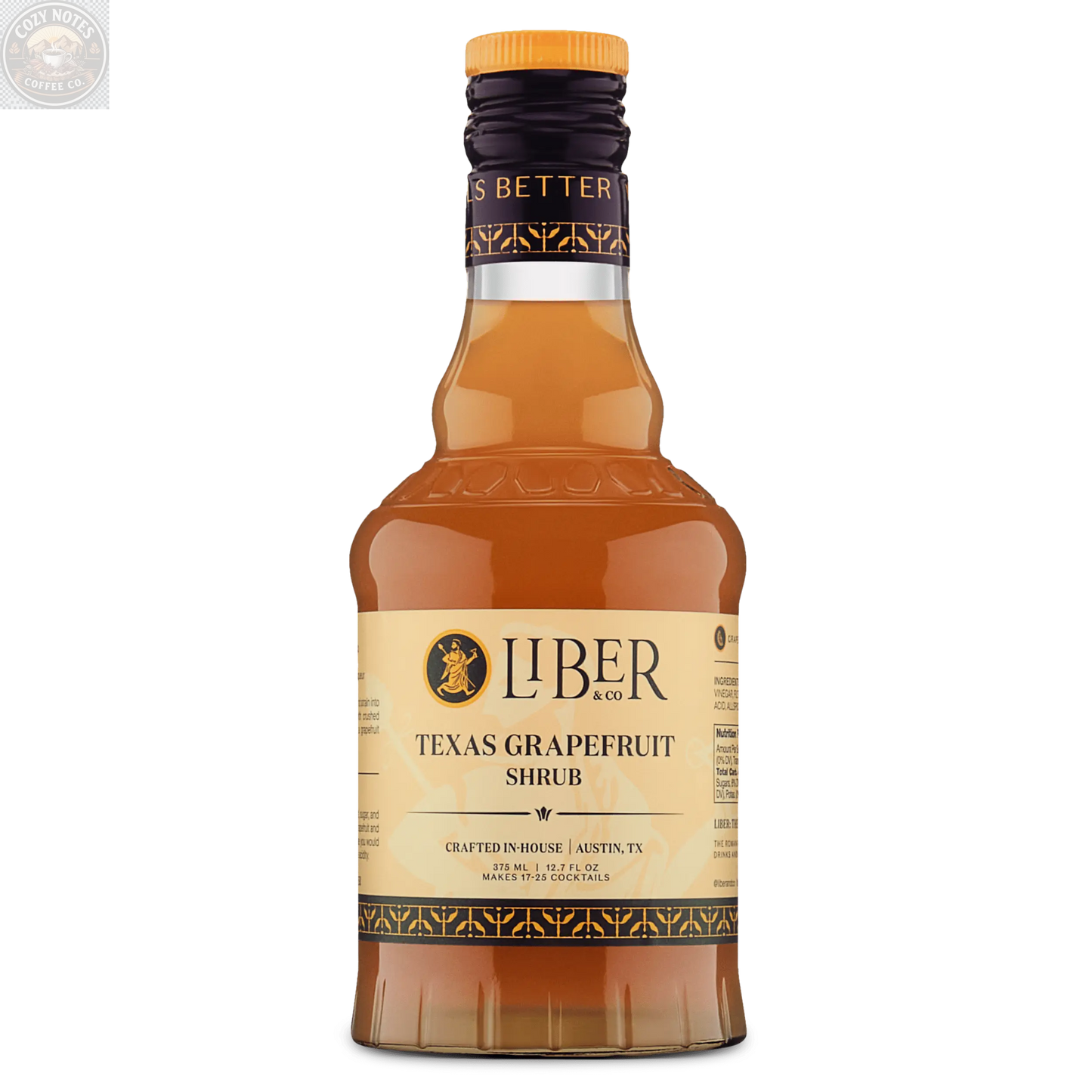 Texas Grapefruit Shrub Liber & Co.