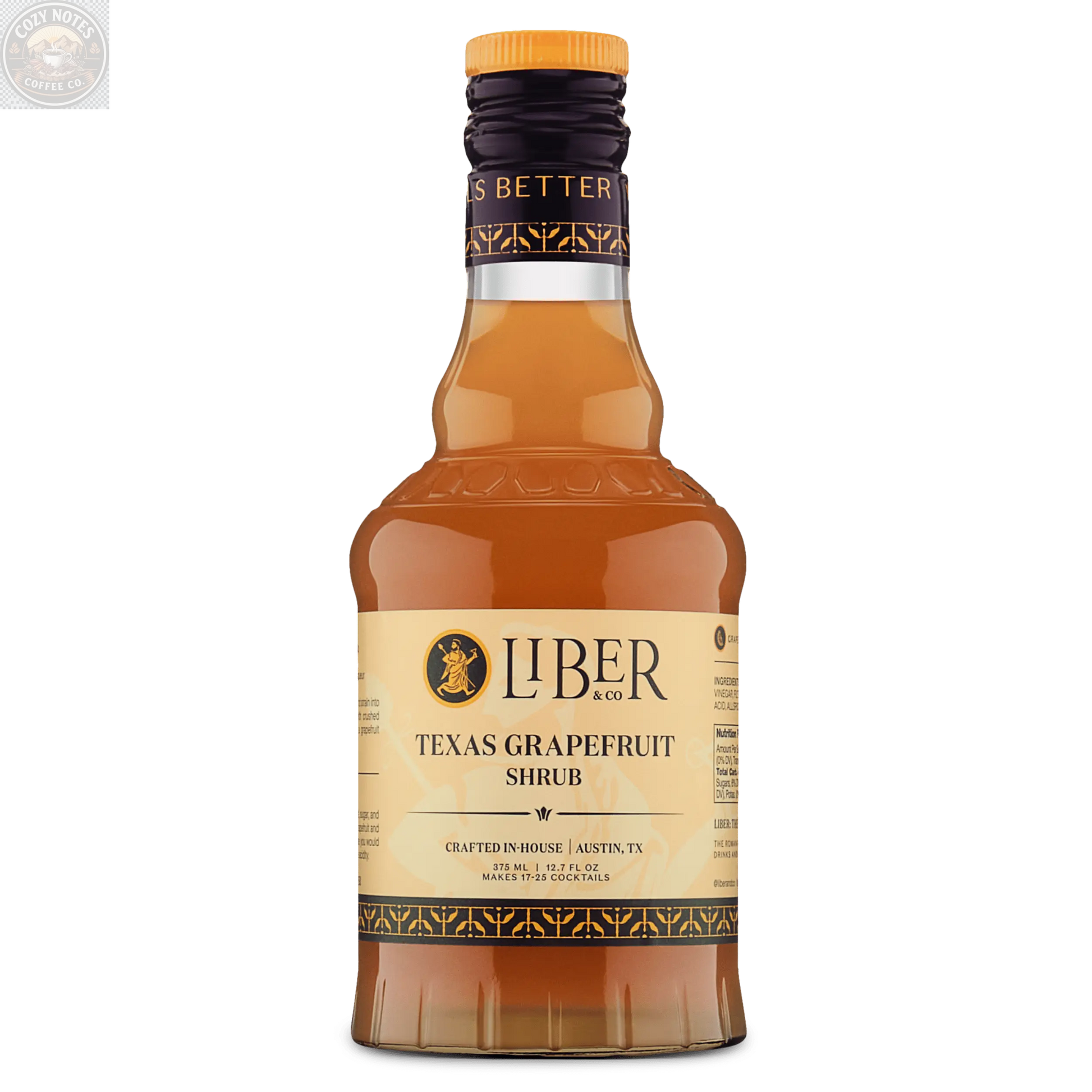 Texas Grapefruit Shrub Liber & Co.