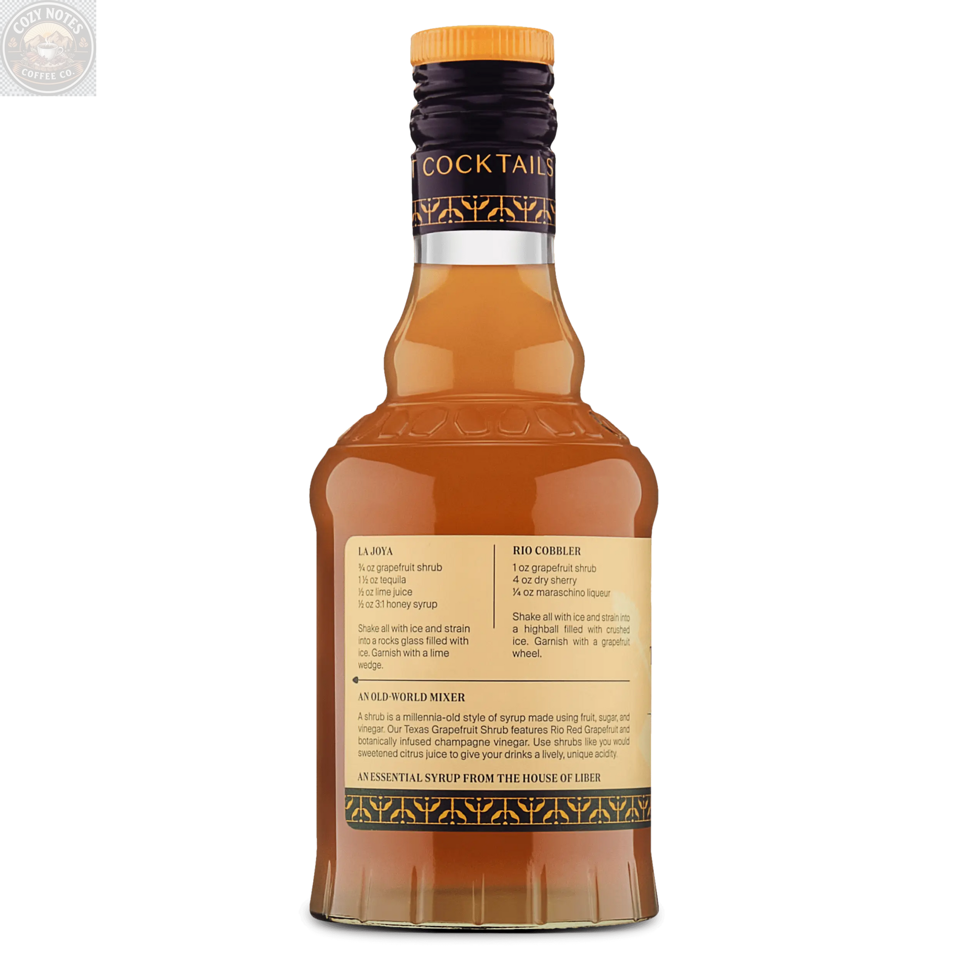 Texas Grapefruit Shrub Liber & Co.