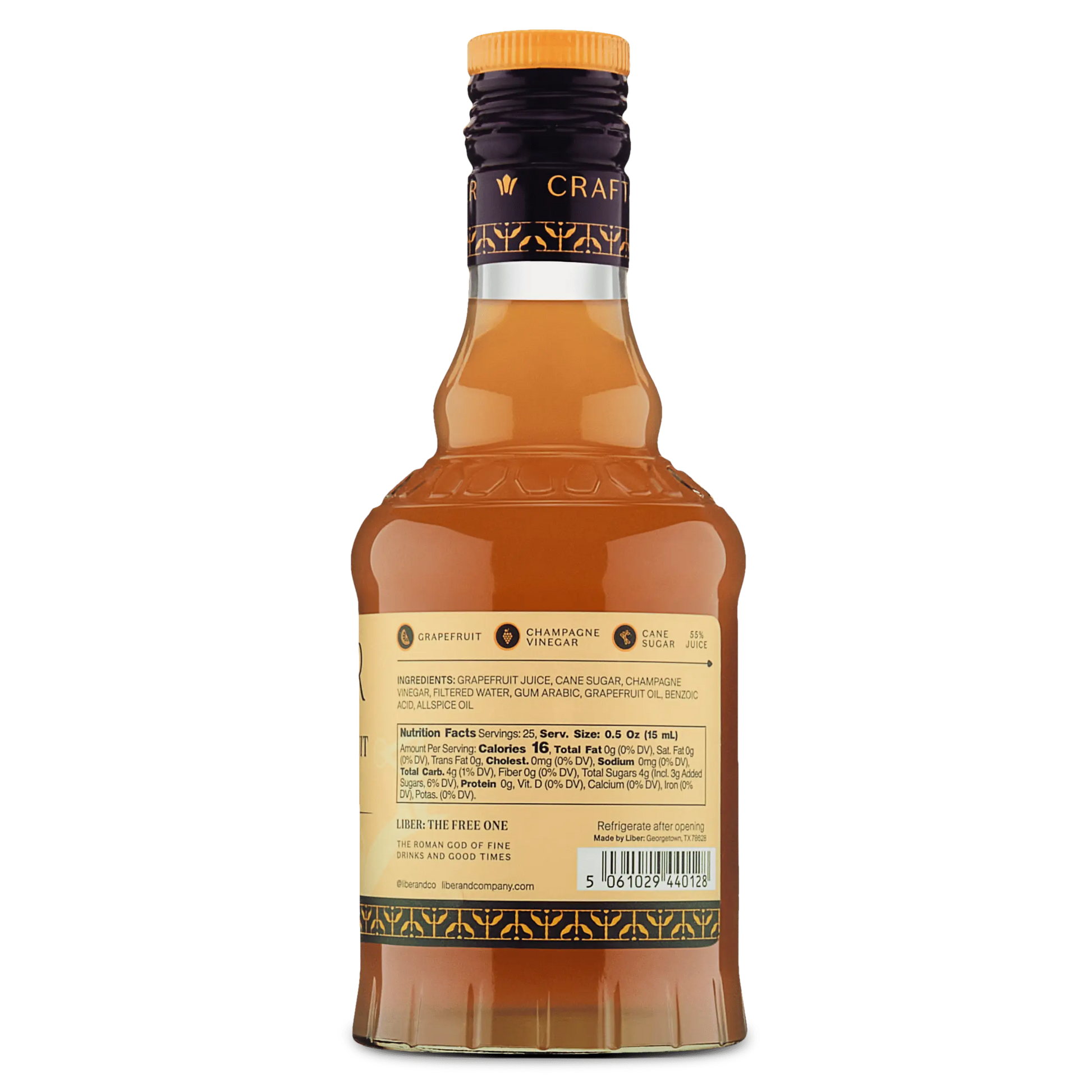 Texas Grapefruit Shrub Liber & Co.