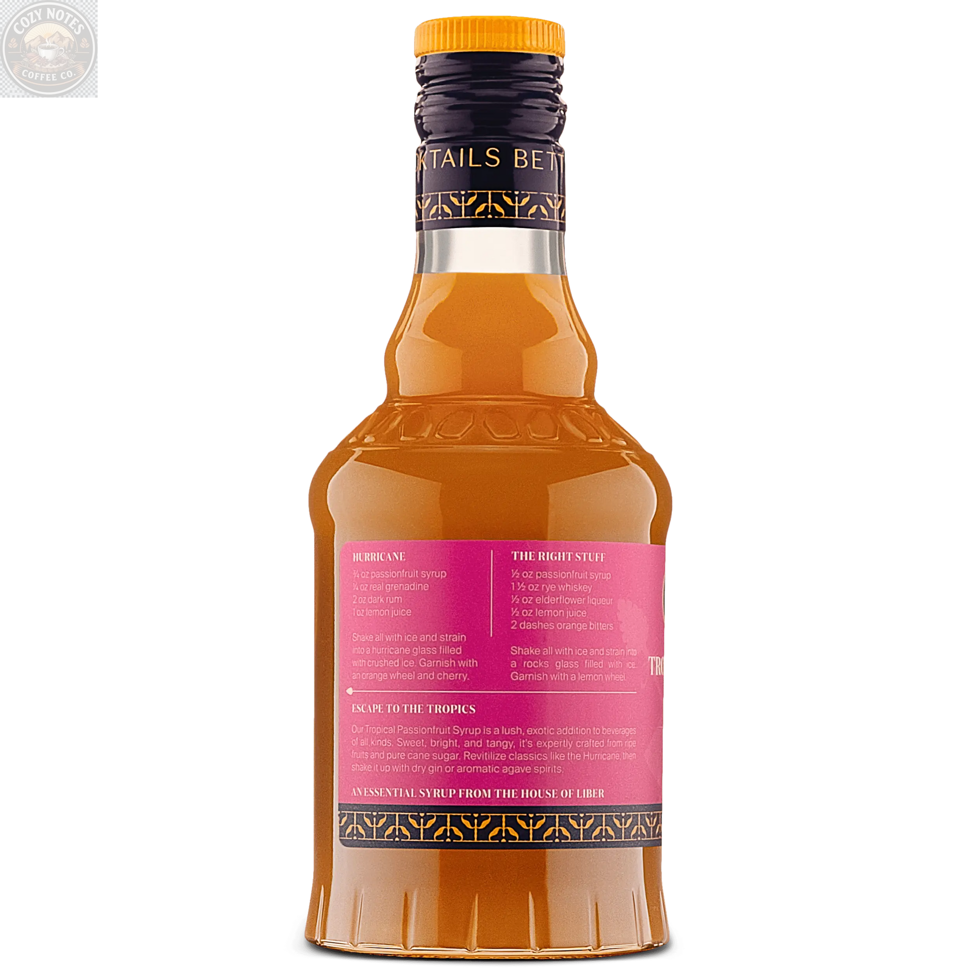 Tropical Passionfruit Syrup Liber & Co.