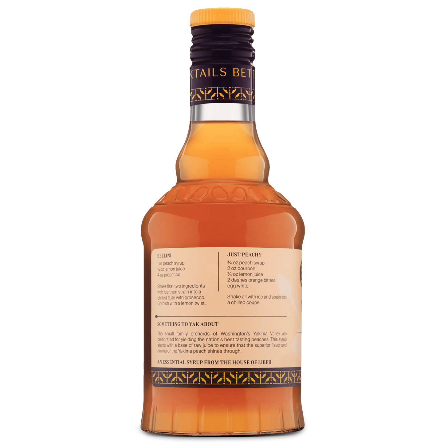 Yakima Valley Peach Syrup Liber & Co.