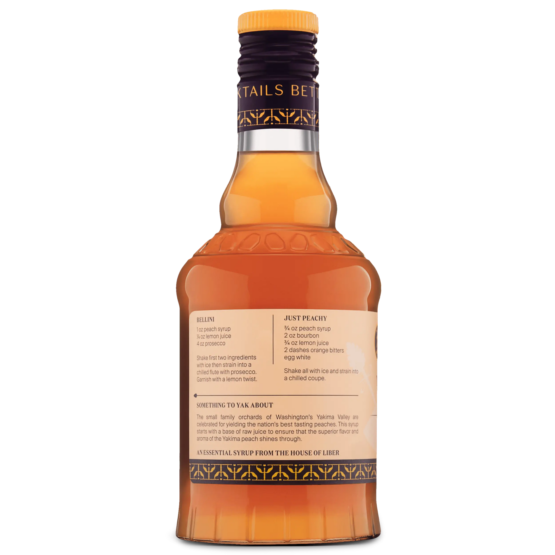 Yakima Valley Peach Syrup Liber & Co.