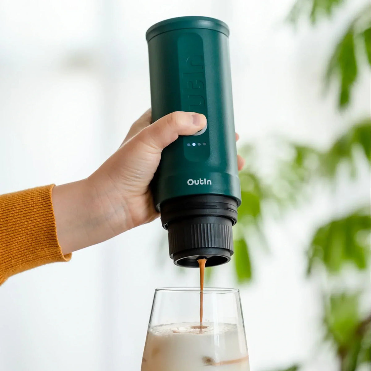 OutIn Nano Espresso Maker — OutIn Teal