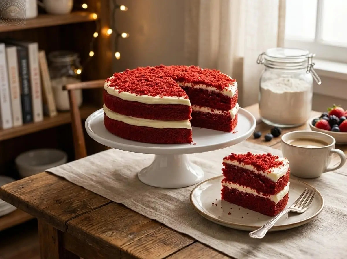 Andy Anand Sugar-Free Red Velvet Cake, 2.4 lb – Belgian Cocoa, Sugar-Free Cream Cheese Frosting, Keto & Diabetic-Friendly Birthday Gift Andyanand
