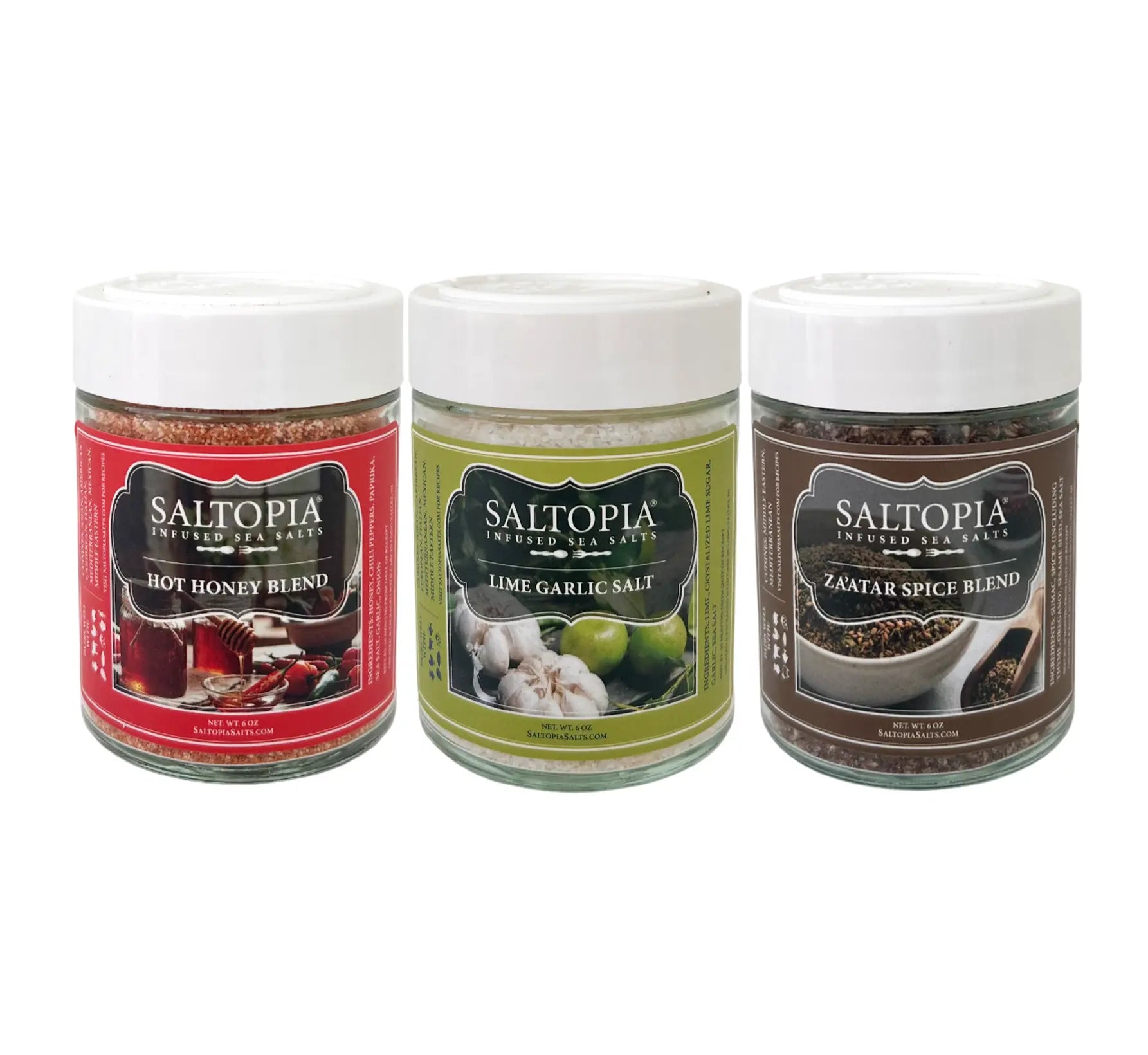 New Flavor Trio Set SALTOPIA Infused Sea Salts