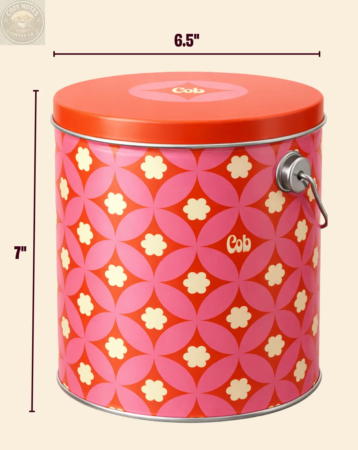 A Pop of Joy Tin Cob