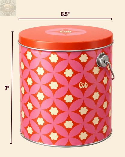 A Pop of Joy Tin Cob