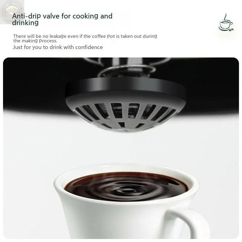 Household Automatic Tea Cooking Small American Drip Coffee Maker Café Nairobi