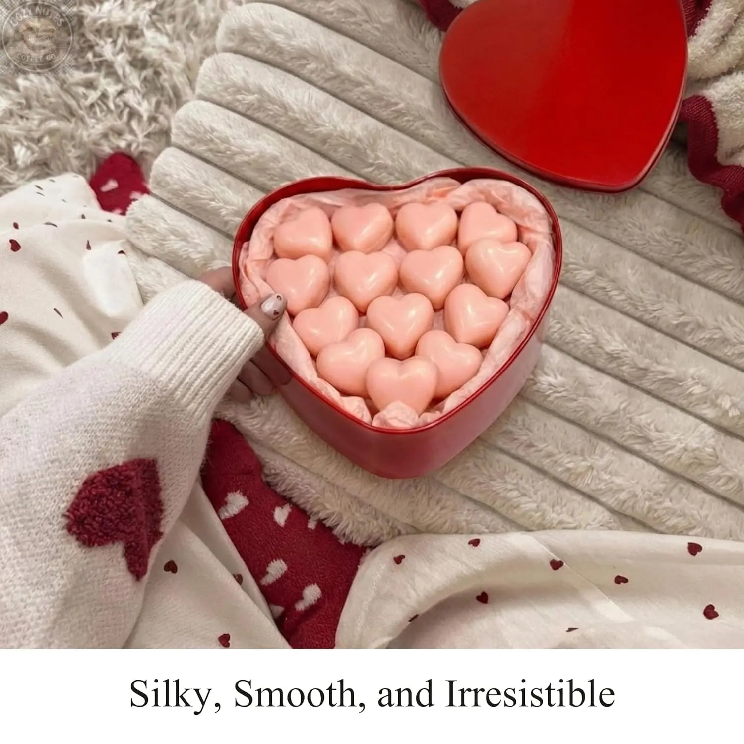 Andy Anand Ruby Chocolate Heart Truffles, 18 pc – Natural Berry-Pink Color, Fruity Flavor, Gluten-Free, Valentine's & Anniversary Gift Andyanand