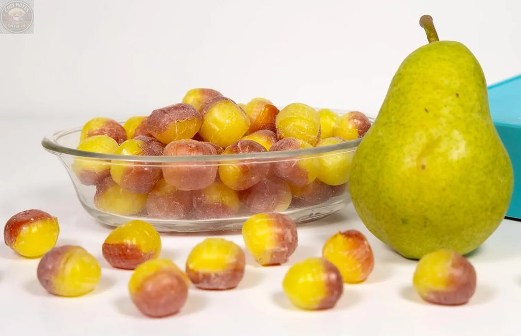 Andy Anand Sugar-Free Pear Drop Hard Candy, 25 pc – European Imported, Copper-Kettle Boiled, Keto & Diabetic-Friendly Gourmet Snack Gift Andyanand