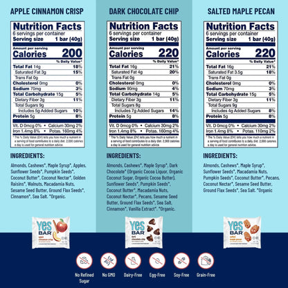 6-Bar Variety Pack YES BAR®