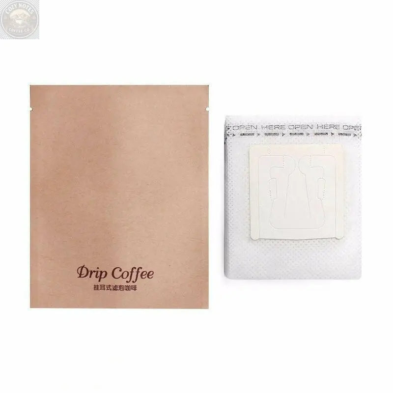 50 Coffee Filters And 50 Kraft Paper Aluminum Foil Bags For Coffee Packaging Café Nairobi